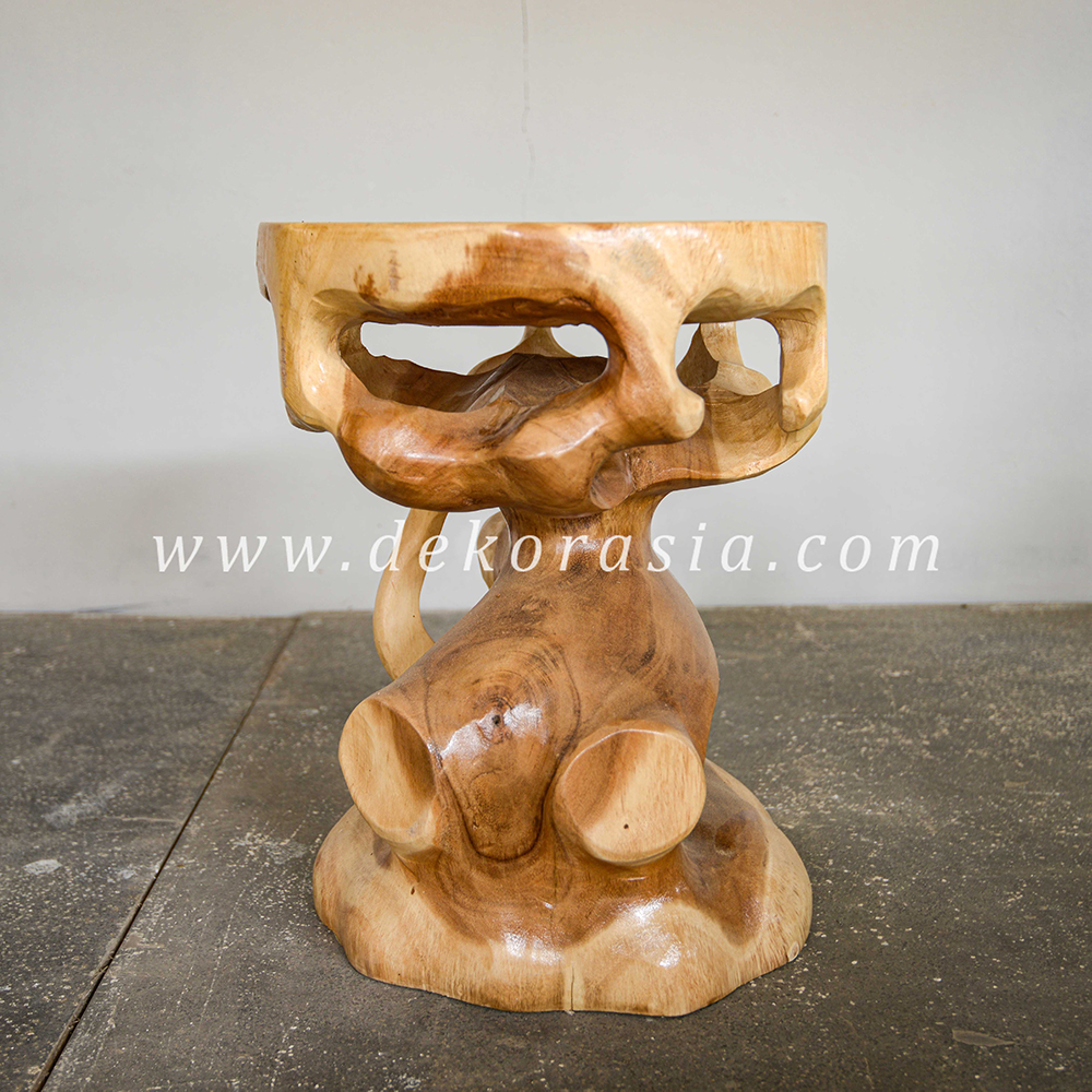 Bonsai Stool - Wooden Stools for Home Furniture - Image 3