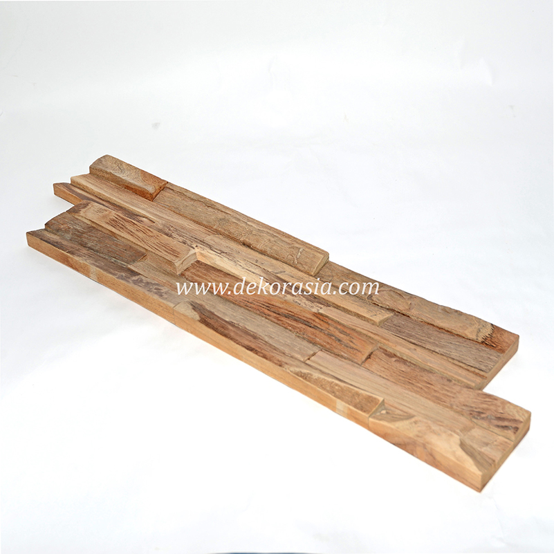Wood Wall Flooring Natural, Wood Wall Cladding for Interior Decoration - Image 1
