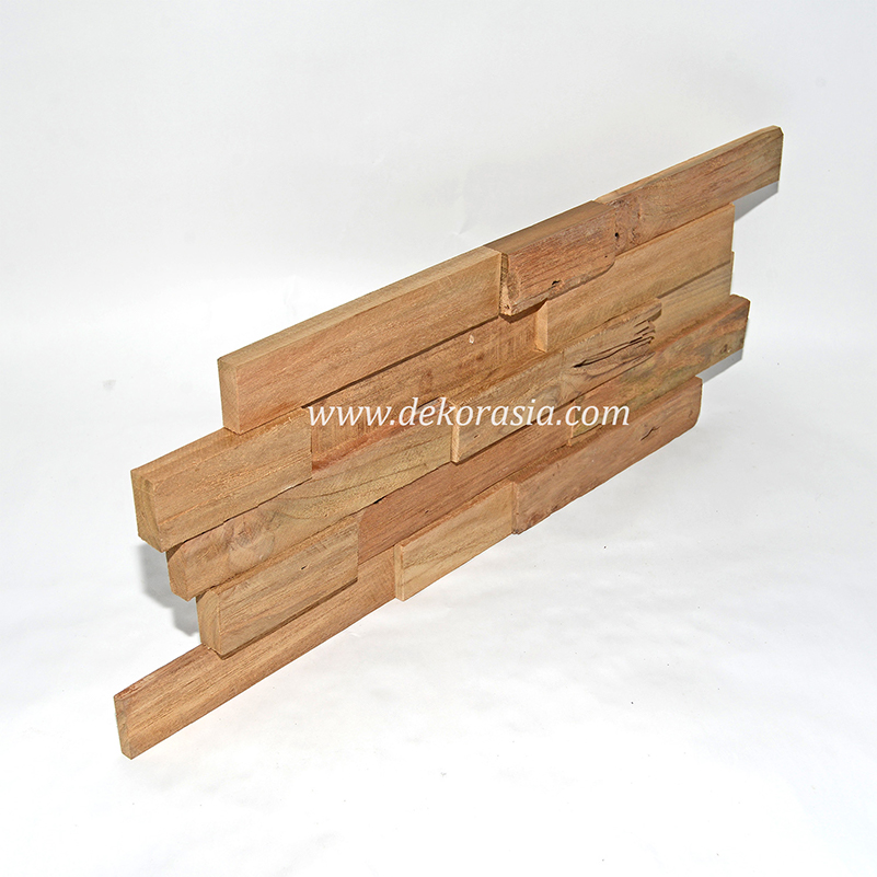 Wood Wall Wooden 3D Wall Cladding, Natural Wood Panels Decorative Interior Decor - Image 3