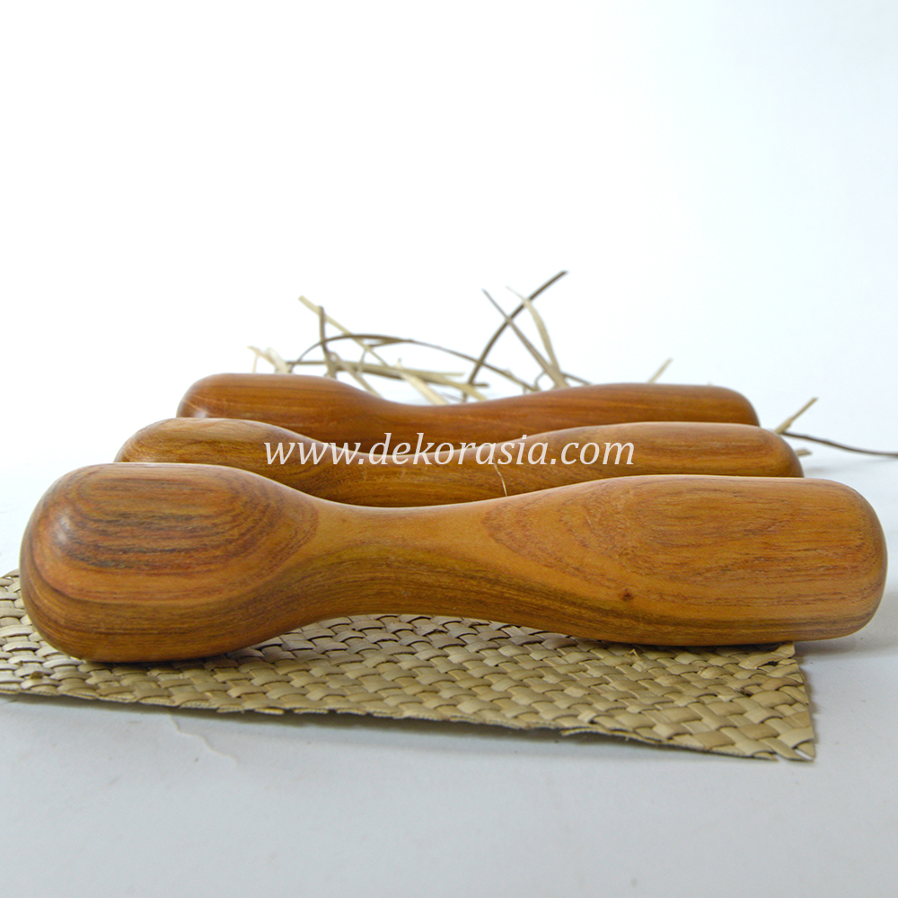 Natural Teak Wood Pestle, Wooden Pestle Kitchenware - Image 4