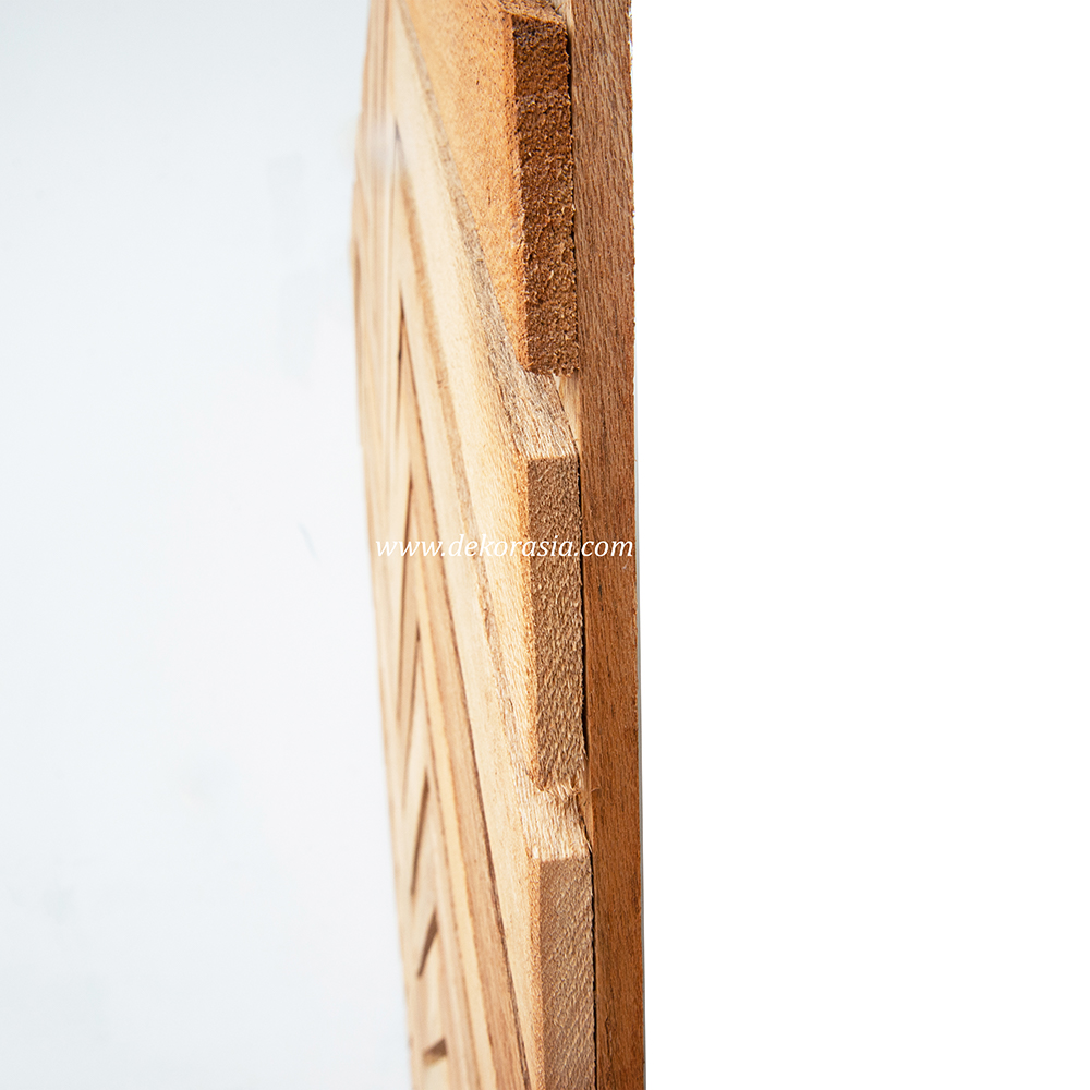 Wood Fence Wave Pattern Design - High Quality Wood Panels for Indoor Decoration - Image 4