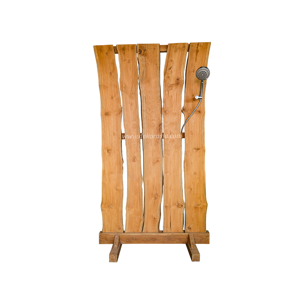 Wooden Plank Shower, High Quality Wooden Showers For Bathrooms, Solid Wood Plank Shower Bathroom Accessories - Image 1