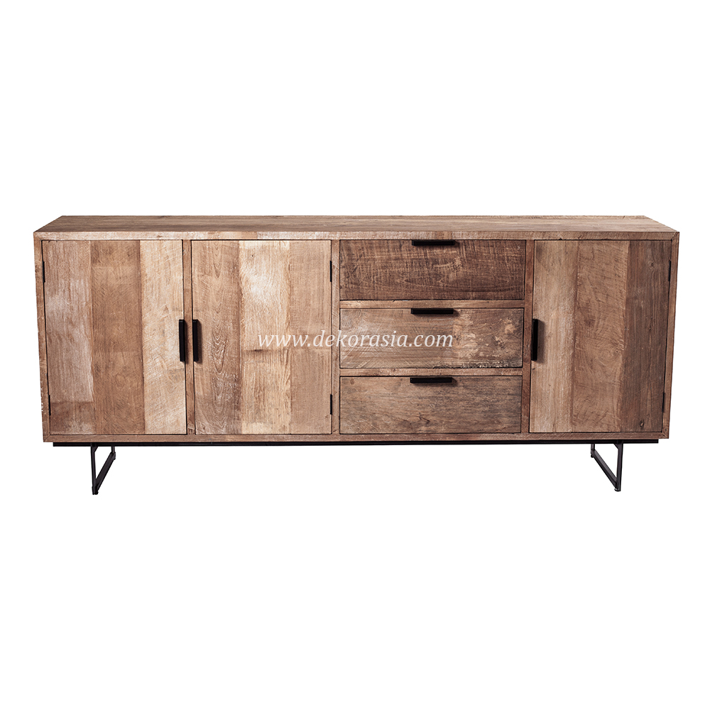Luxury Dresser Pesaro, Wood Storage Dressers for Bedroom Furniture, Wooden Table Dresser Sets